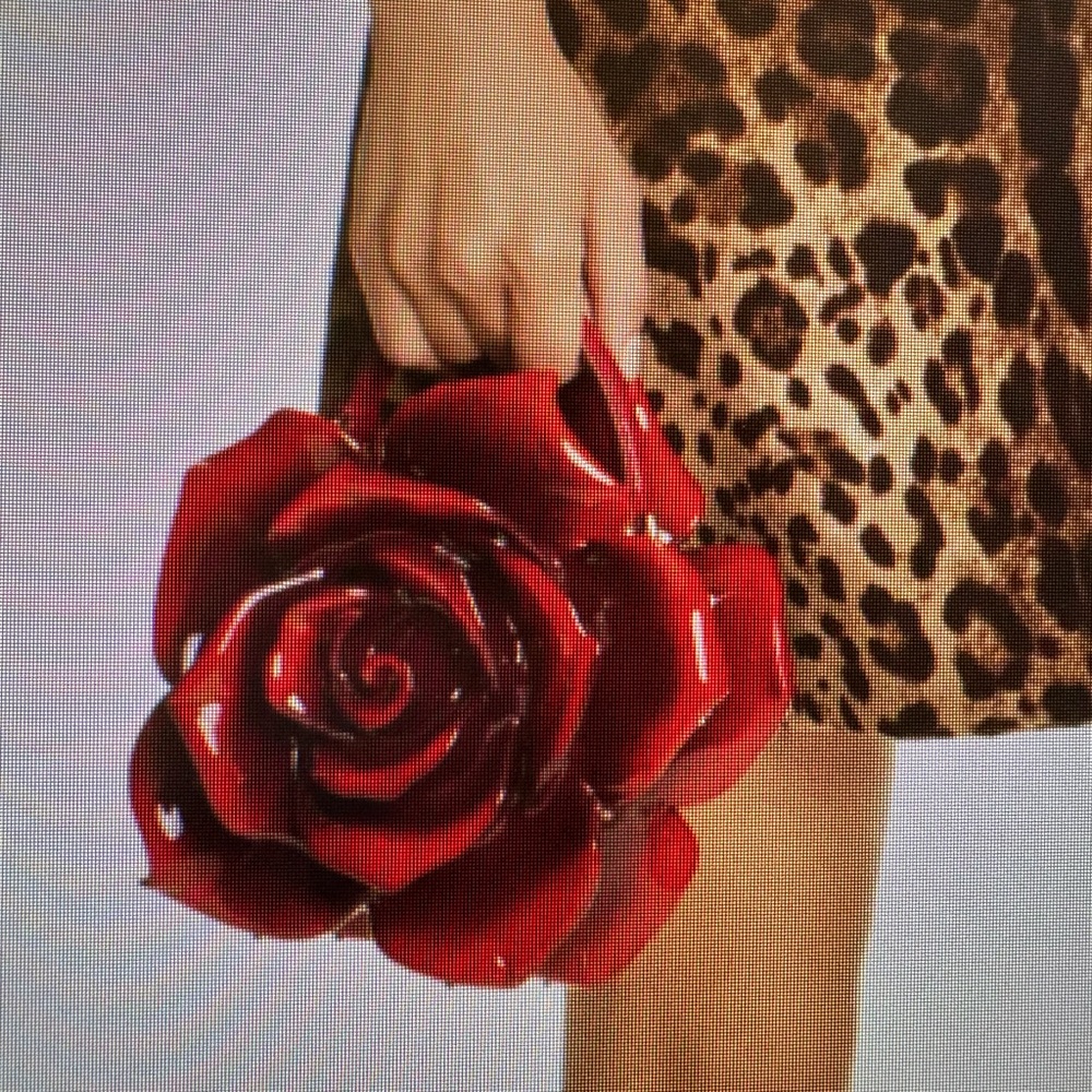 Dolce & Gabbana Rose Resin hand bag sold out
